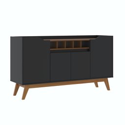 Buffet Luxo 4 Portas com Adega - 8