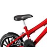 Bicicleta Infantil Masculina Aro 16 Nylon Vermelha e Preta - 3
