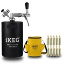 Ver imagem 1 de Kit Chopeira Ikeg Vacum Black 4 Litros + 10 Cápsulas + Bolsa