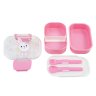 Pote P/ Lanche de 2 Andares Infantil 400ml Jacki Design - Pimpolho:rosa - 3