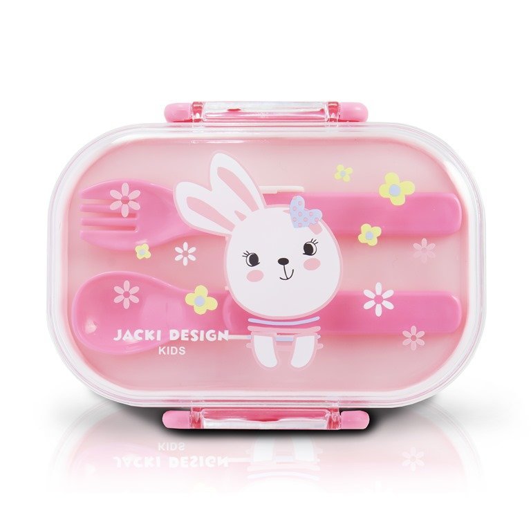 Pote P/ Lanche de 2 Andares Infantil 400ml Jacki Design - Pimpolho:rosa