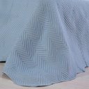 Ver imagem 6 de Kit Cobre Leito Casal Ultra Lisse Lisa New 210x230cm Bruma Azul