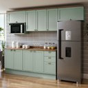 Ver imagem 1 de Armário de Cozinha Modulada 2,80m 11 Peças Iluminata Genialflex