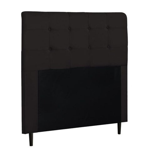 Cabeceira de Casal Queen 160cm Luna I02 Suede Marrom - Mpozenato