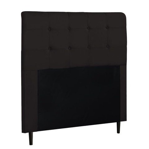 Cabeceira de Casal Queen 160cm Luna I02 Suede Marrom - Mpozenato