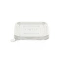 Ver imagem 1 de Tampa Descartável para Travessa 11x11 250ml Natural em Pvc Vem (1.800 Un.)