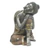 Escultura De Resina Buddha Leve 58cmx41cmx28cm - 1
