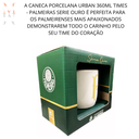 Ver imagem 5 de Caneca Porcelana 360ml Time Palmeiras Serie Ouro Oficial