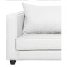 Sofá 2 Lugares Lisboa Suede - Amarena Móveis Sofá 2 Lugares Sofás Branco - 7