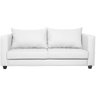 Sofá 2 Lugares Lisboa Suede - Amarena Móveis Sofá 2 Lugares Sofás Branco - 3