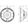 Alto-Falante 18 Polegadas 1500W Rms 8 Ohms - Atk 18Lf3000B-8 - Sub Graves - 3