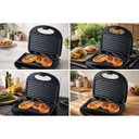 Ver imagem 6 de Sanduicheira Grill Elétrica Misteira Antiaderente 750w 127v Prensa Dupla Preta