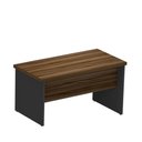 Ver imagem 1 de Mesa reta pé painel cor Nogal/Preto sem gavetas 1,20×0,60×0,75 Maranello - 1341