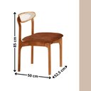 Ver imagem 3 de Mesa Flora 180cm com 6 Cadeiras Noronha Star