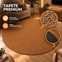 Ver imagem 6 de Tapete Sisal Redondo Art 1152 Sala Quarto Escritório Terracota:2,00m