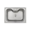 Ver imagem 4 de Cuba para Cozinha Gourmet Aço Inox 50x40 Cm com Cesto e Dosador Tuizi