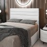 Cabeceira Cama Box Casal King 193cm Rubi D10 Corano Branco - Mpozenato - 2