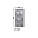 Ver imagem 3 de Módulo Cozinha Henn Americana Armário 1 Porta Branco