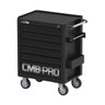 Carro para Ferramentas com 6 Gavetas Premium Mini Trava Antitombamento Cmb101promini Cmb - 5