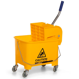 Carrinho de Limpeza Balde Espremedor De Água 20 Litros - 1