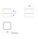 Ver imagem 2 de Acabamento Registro Gaveta Deca You Ate 1 Poleg Dark Antracite - Deca Deca Metais