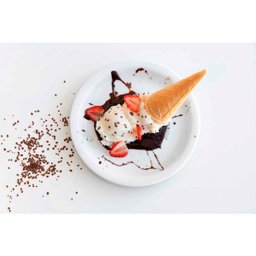 Jogo 4 Pratos de Sobremesa em Porcelana 19cm Classe Única Iguaçu Germer Branco - 4