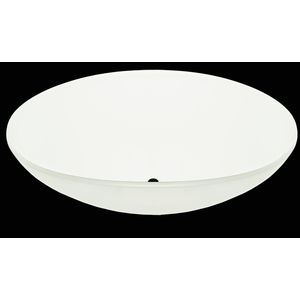 Vidro Curvo Bacia Fosca 20cm P/ Plafons C/ Furo Central 10mm