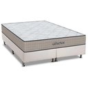 Ver imagem 3 de Cama Box Casal: Colchão Espuma D45 Orthoflex Genova + Base Crc Courano White(138x188)