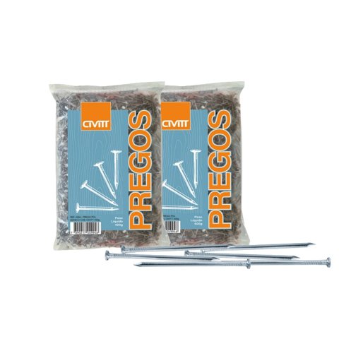 Prego 22x48 C/ Cabeça Polido 800g Civitt
