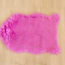 Tapete Pelúcia Pelego 90cm x 60cm - Rosa Escuro - 2