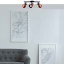 Ver imagem 4 de Kit 2 Spot de Sobrepor Direcionável Trilho Octa Plus Cobre 3xE27 - Startec