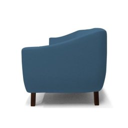 Sofá Atenas 4 Lugares 2,60M B170 Azul - Domi - 1