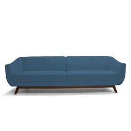 Sofá Atenas 4 Lugares 2,60M B170 Azul - Domi - 5