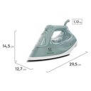 Ver imagem 2 de Ferro de Passar Roupas Electrolux Power Vapour Esi51 Verde - 220v