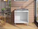 Ver imagem 2 de Balcão Gabinete Multiuso Cooktop Andreia 4 ou 5 Bocas