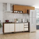 Ver imagem 1 de Cozinha Modulada Compacta 4 Peças com Aéreo Nicho Venaly