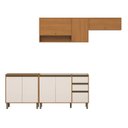 Ver imagem 3 de Cozinha Modulada Compacta 4 Peças com Aéreo Nicho Venaly