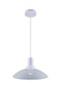 Ver imagem 1 de Kit com 02 unidades Pendente Chapéu em Vidro Ice Branco 30cm - Startec