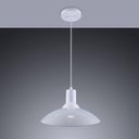 Ver imagem 2 de Kit com 02 unidades Pendente Chapéu em Vidro Ice Branco 30cm - Startec