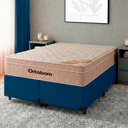 Ver imagem 1 de Cama Box + Colchão Queen Molas Ensacadas Airtech Ortobom