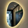 Espelho para Hall de Entrada Decorativo Led com Suporte 51cm - 1