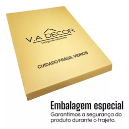 Espelho para Hall de Entrada Decorativo Led com Suporte 51cm - 9