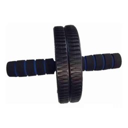 Roda De Abdominal / Lombar Com Tapete Na Cor Azul - 2