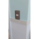 Ver imagem 2 de Rodapé Moldura Autocolante Eva Flexível 5 x 1cm 10 Metros