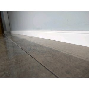 Rodapé Moldura Autocolante Eva Flexível 5 x 1cm 10 Metros