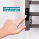 Ver imagem 7 de Toalheiro Elétrico Térmico Aquecido 30x 45 Cinza 220V