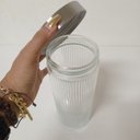 Ver imagem 2 de Pote Hermético de Vidro 2,2L Transparente 27x11x11cm Mantimentos Cozinha Tampa