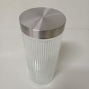 Ver imagem 3 de Pote Hermético de Vidro 2,2L Transparente 27x11x11cm Mantimentos Cozinha Tampa