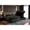 Ver imagem 3 de Cama Box Baú Queen + Colchão Ortopédico Kappesberg D28 Anatã´mico Onix + Base Crc Corano Gray