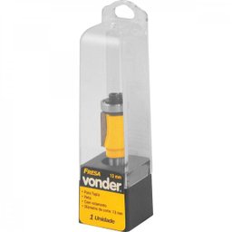 Fresa com dentes de metal duro reta para acabamento com rolamento 13 mm Vonder - 3